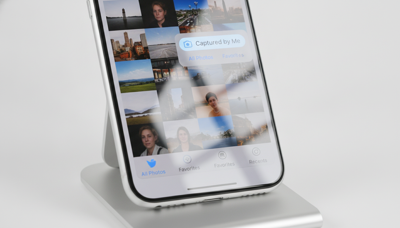 Apple'dan iOS 27 ile Fotoğraflar Uygulamasına 'Captured by Me' Özelliği