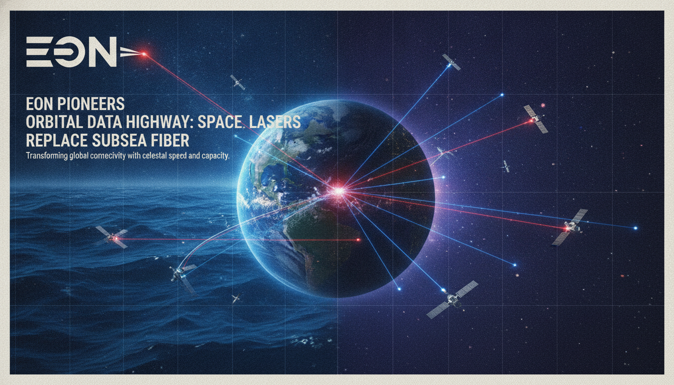 EON wants to move the data superhighway from ocean fiber to space lasers