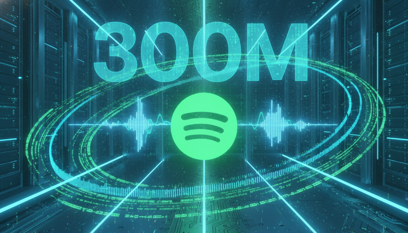 Spotify 300 Milyon Abone Barajını Aştı: Gelirleri ve Yapay Zeka Odaklı Büyümesi Sürüyor
