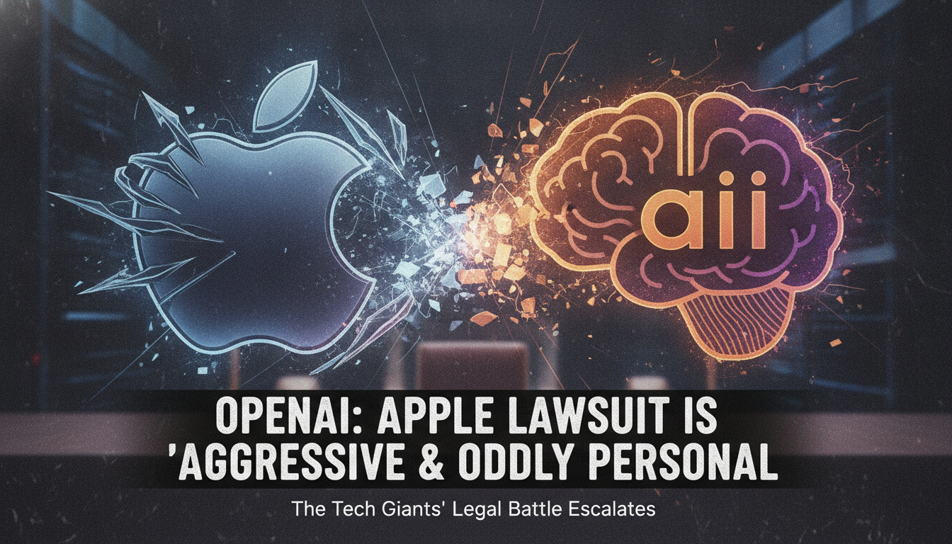 OpenAI says Apple's trade secrets lawsuit is "aggressive and oddly personal"