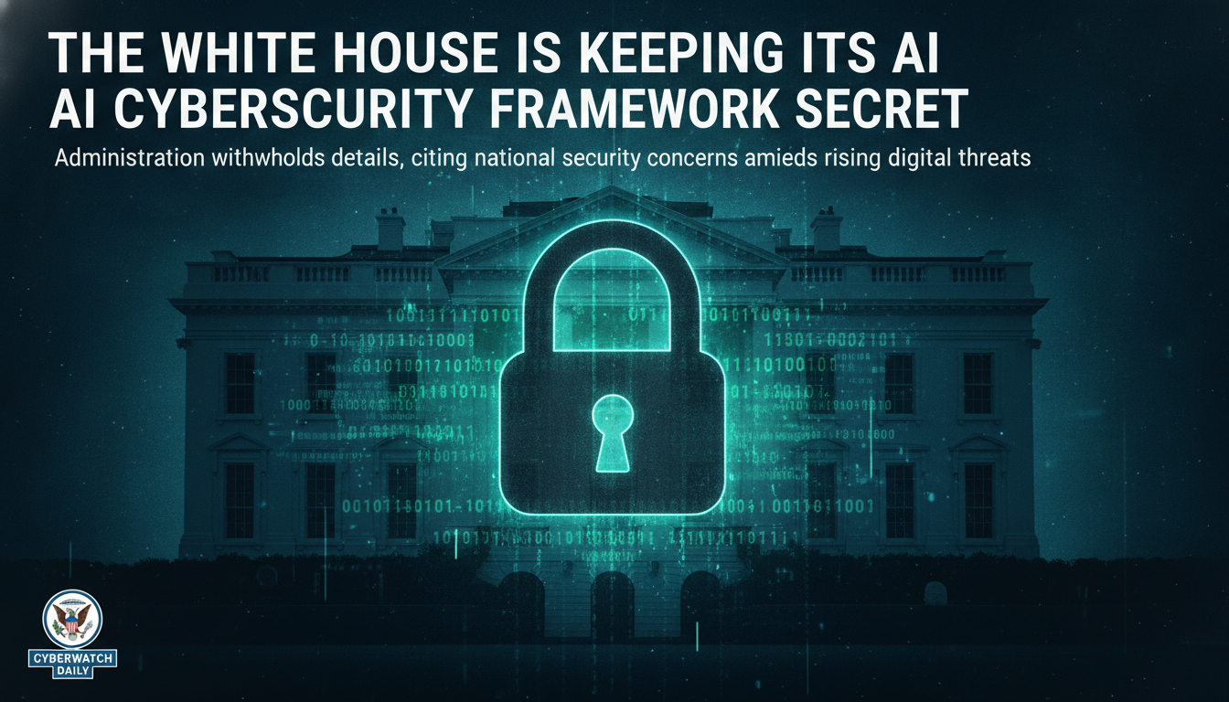 The White House Is Keeping Its AI Cybersecurity Framework Secret