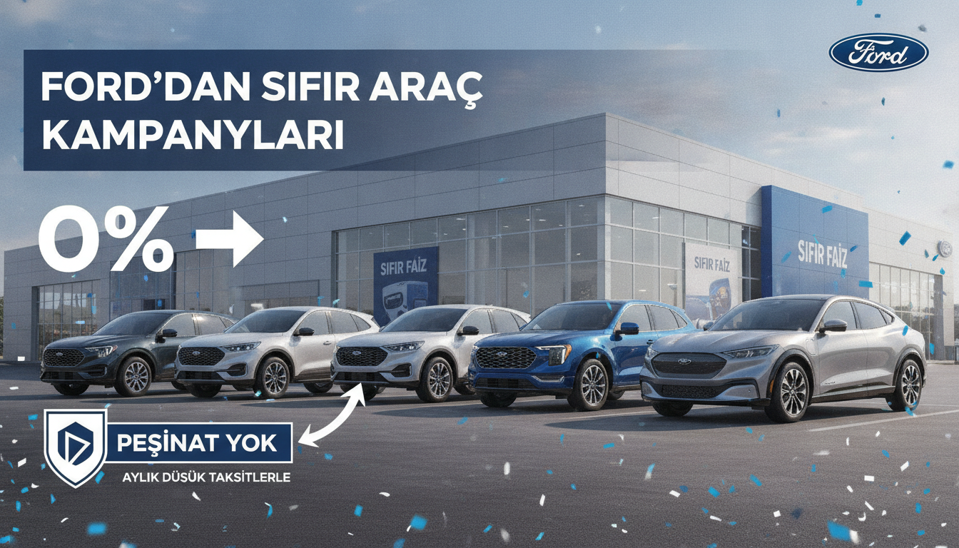 Ford’dan Sıfır Araç Kampanyaları