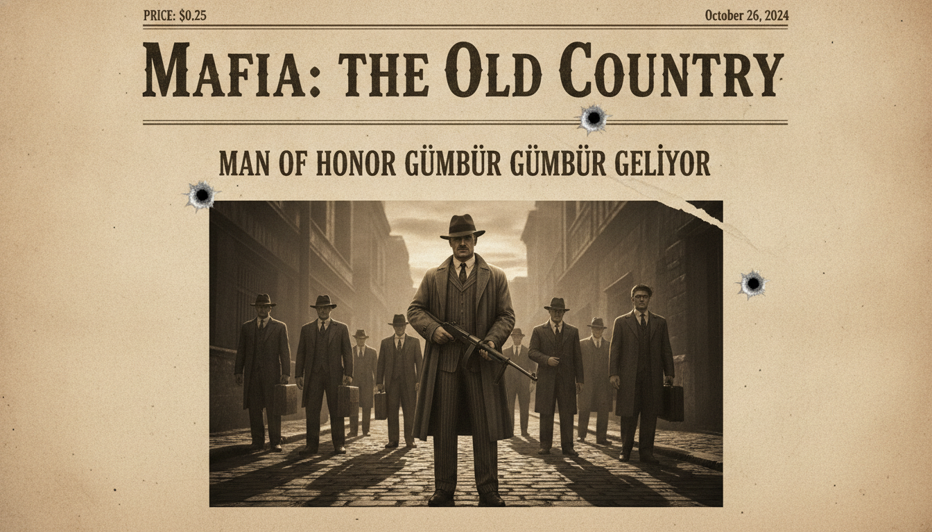 Mafia: The Old Country için Man of Honor Gümbür Gümbür Geliyor