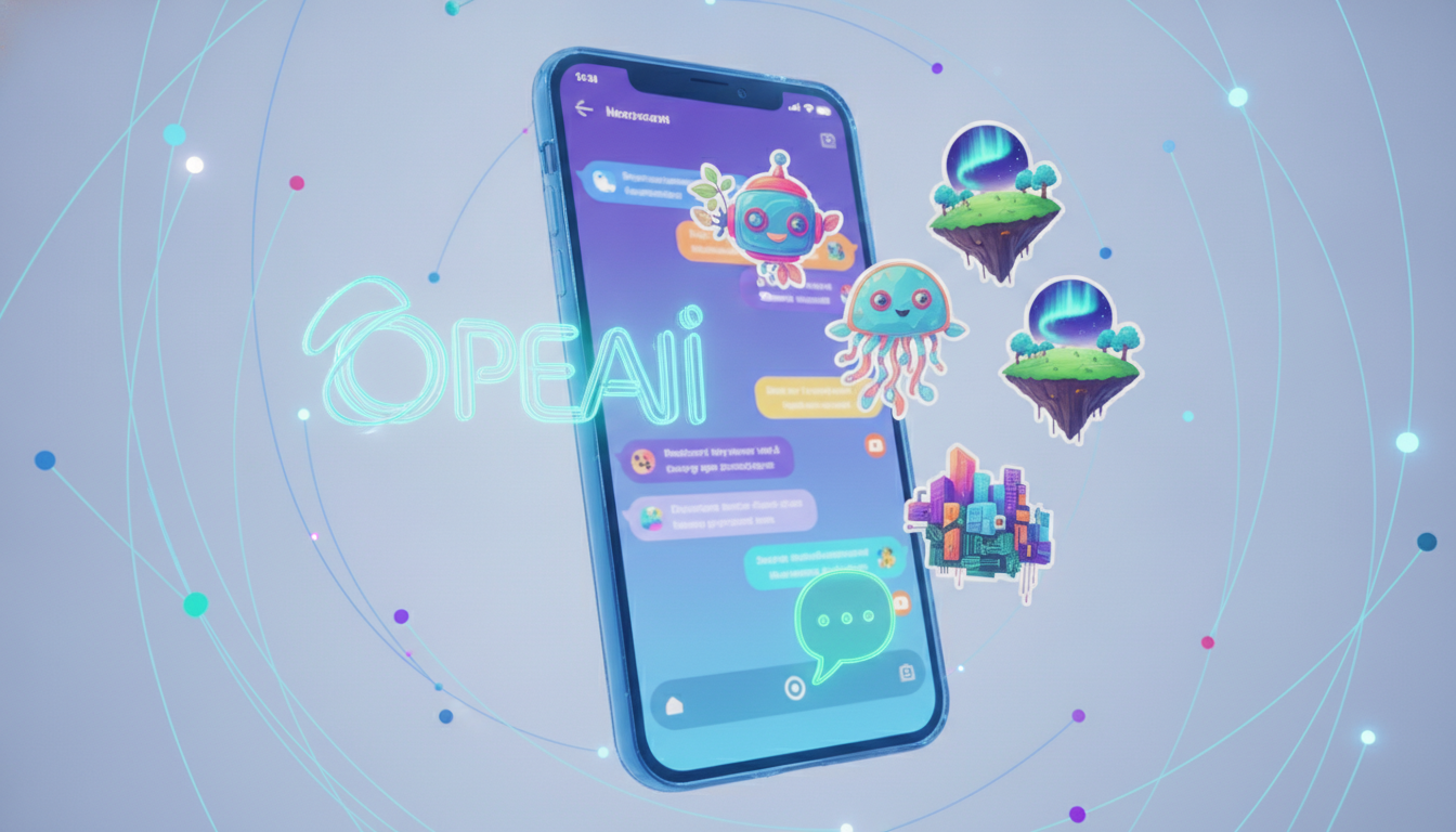 OpenAI, ChatGPT Üzerinden WhatsApp Çıkartmaları Oluşturma Özelliğini Test Ediyor