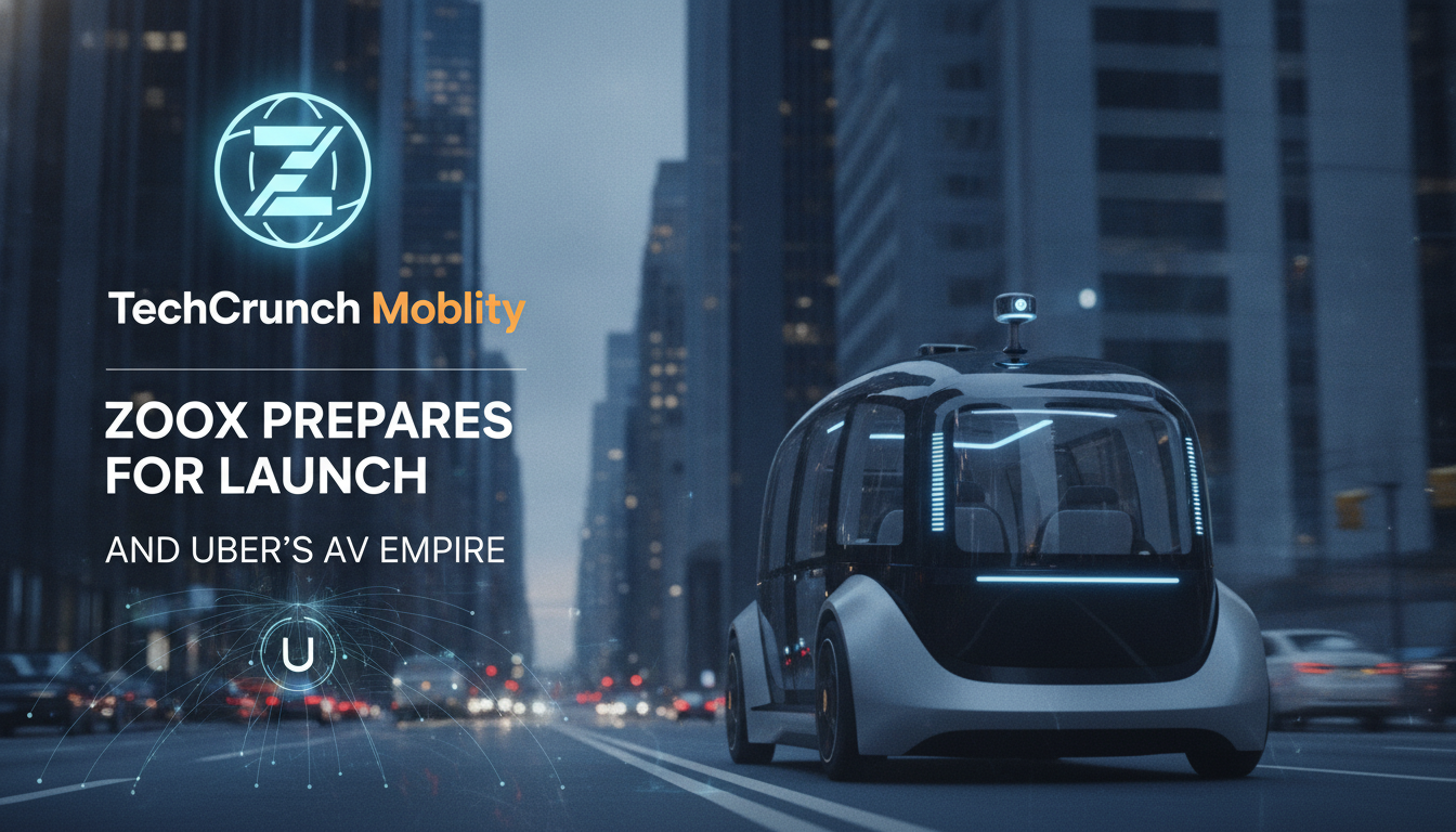 TechCrunch Mobility: Zoox prepares for launch and Uber’s AV empire