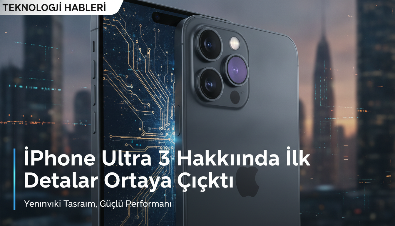 iPhone Ultra 3 Hakkında İlk Detaylar Ortaya Çıktı