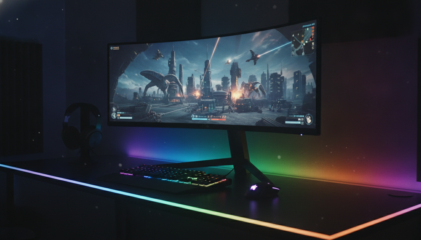 Lenovo, 240Hz Yenileme Hızı Sunan Uygun Fiyatlı Legion 34W-2C Oyuncu Monitörünü Tanıttı