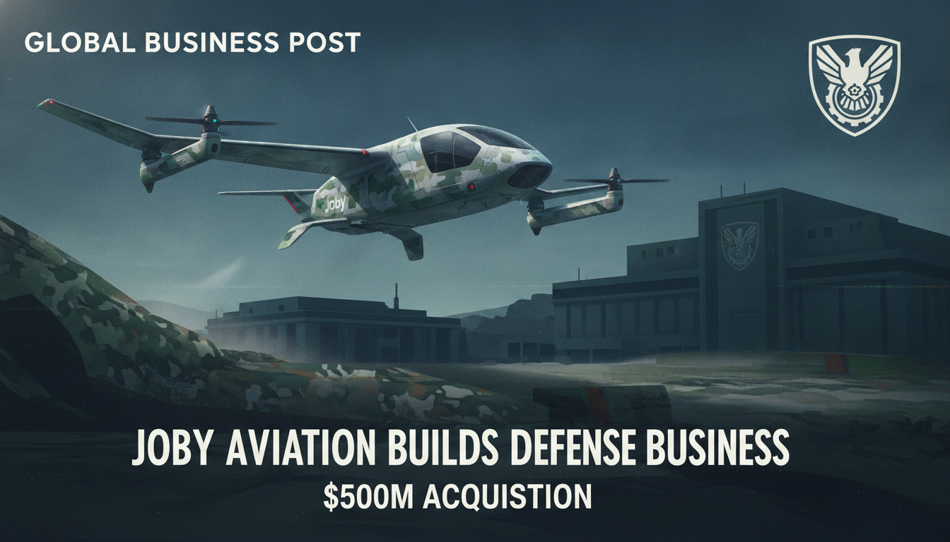 Joby Aviation builds out defense business with $500M acquisition
