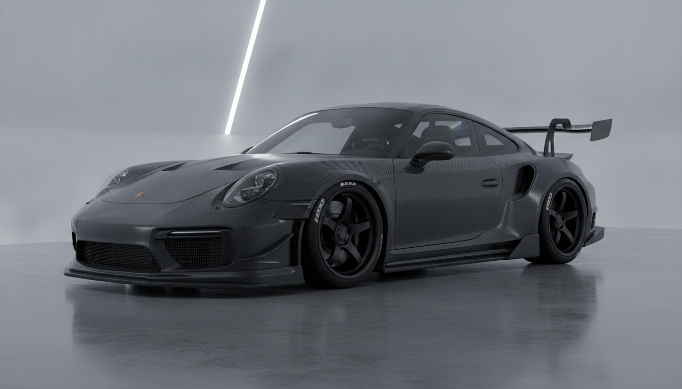 Marc Philipp Gemballa'dan Porsche 911 Temelli 830 Beygirlik Yeni Marsien GT