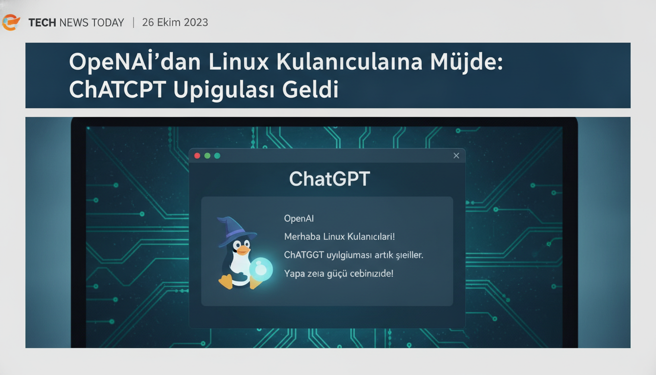 OpenAI’dan Linux Kullanıcılarına Müjde: ChatGPT Uygulaması Geldi