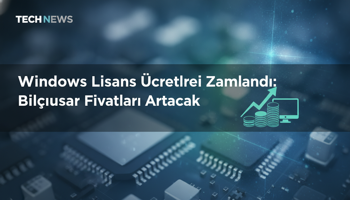 Windows Lisans Ücretleri Zamlandı: Bilgisayar Fiyatları Artacak