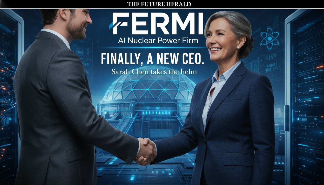 AI nuclear power firm Fermi finally has a new CEO