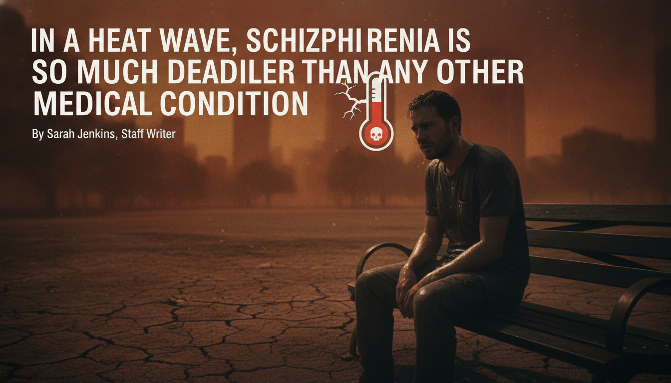 In a Heat Wave, Schizophrenia Is So Much Deadlier Than Any Other Medical Condition
