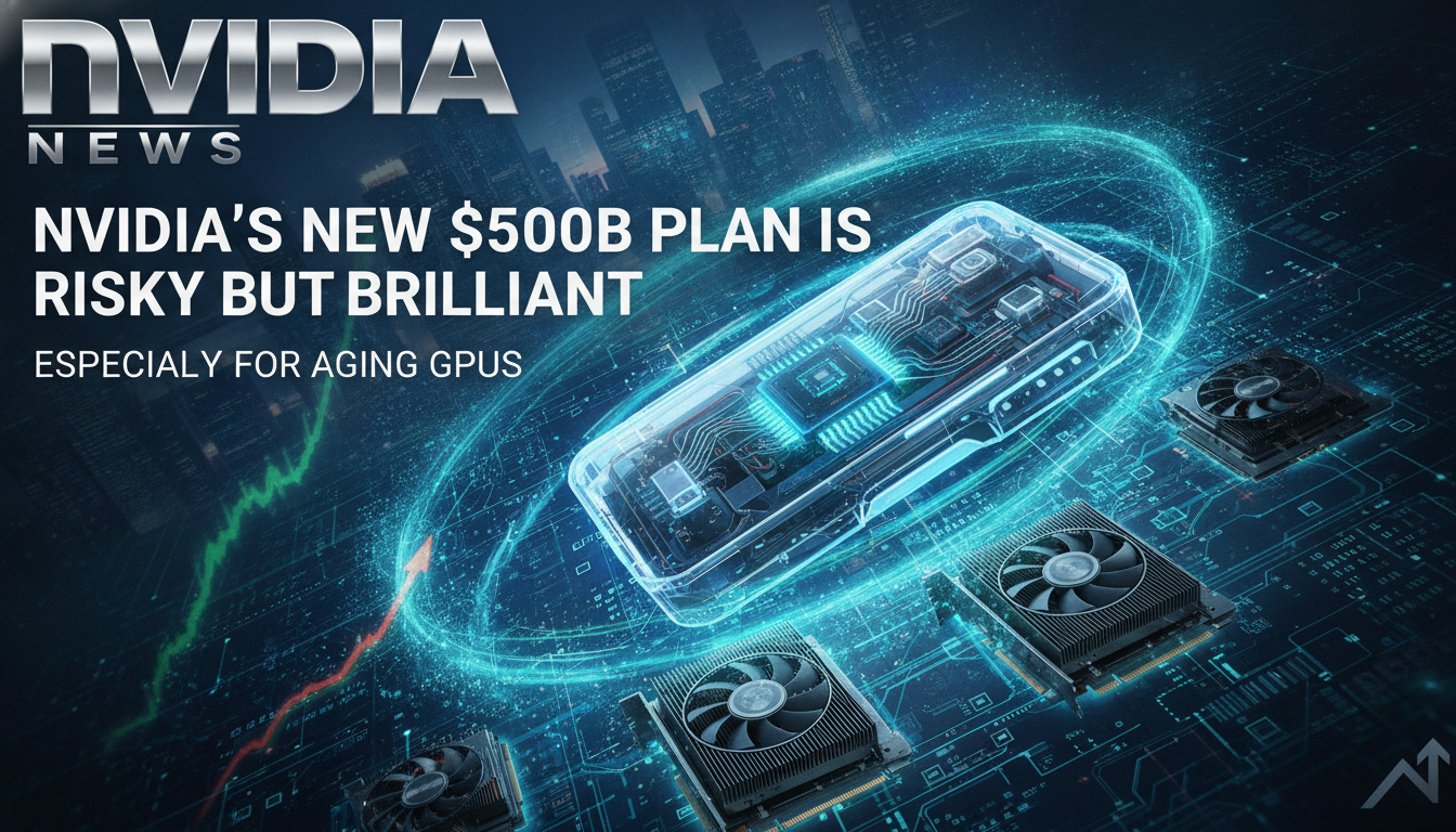 Nvidia’s new $500B plan is risky but brilliant, especially for aging GPUs