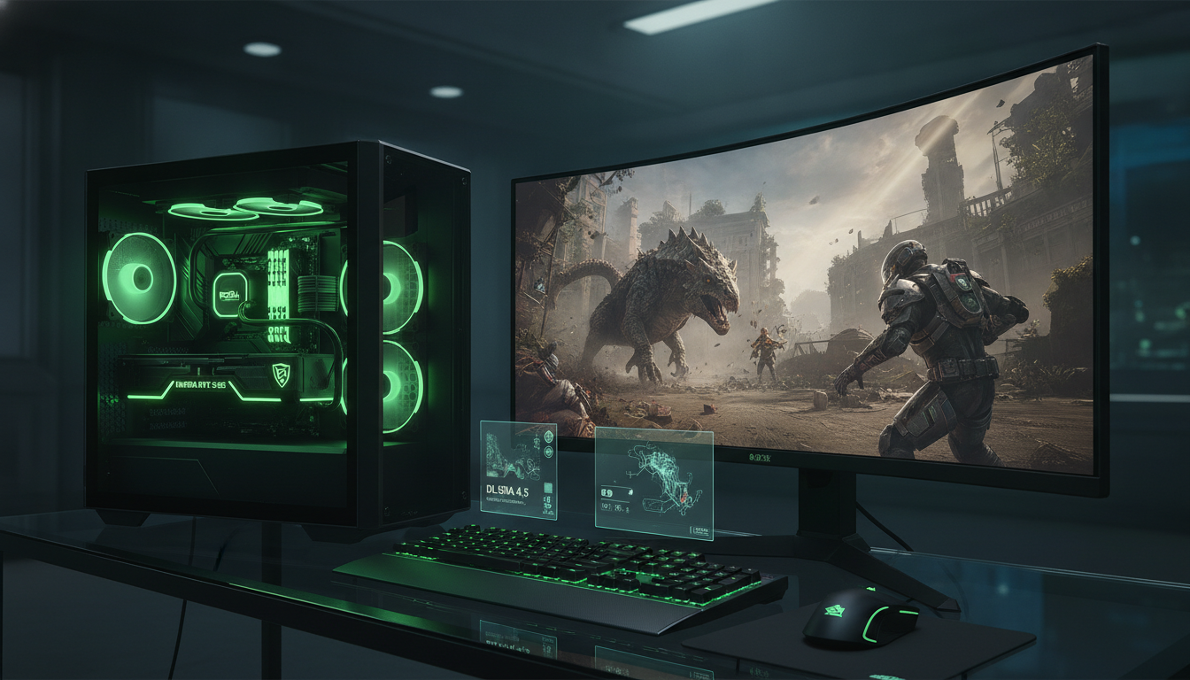 NVIDIA DLSS 4.5 Teknolojisi Yeni Oyunlarda Boy Gösteriyor: RTX 50 Serisi ile Performans Sıçraması