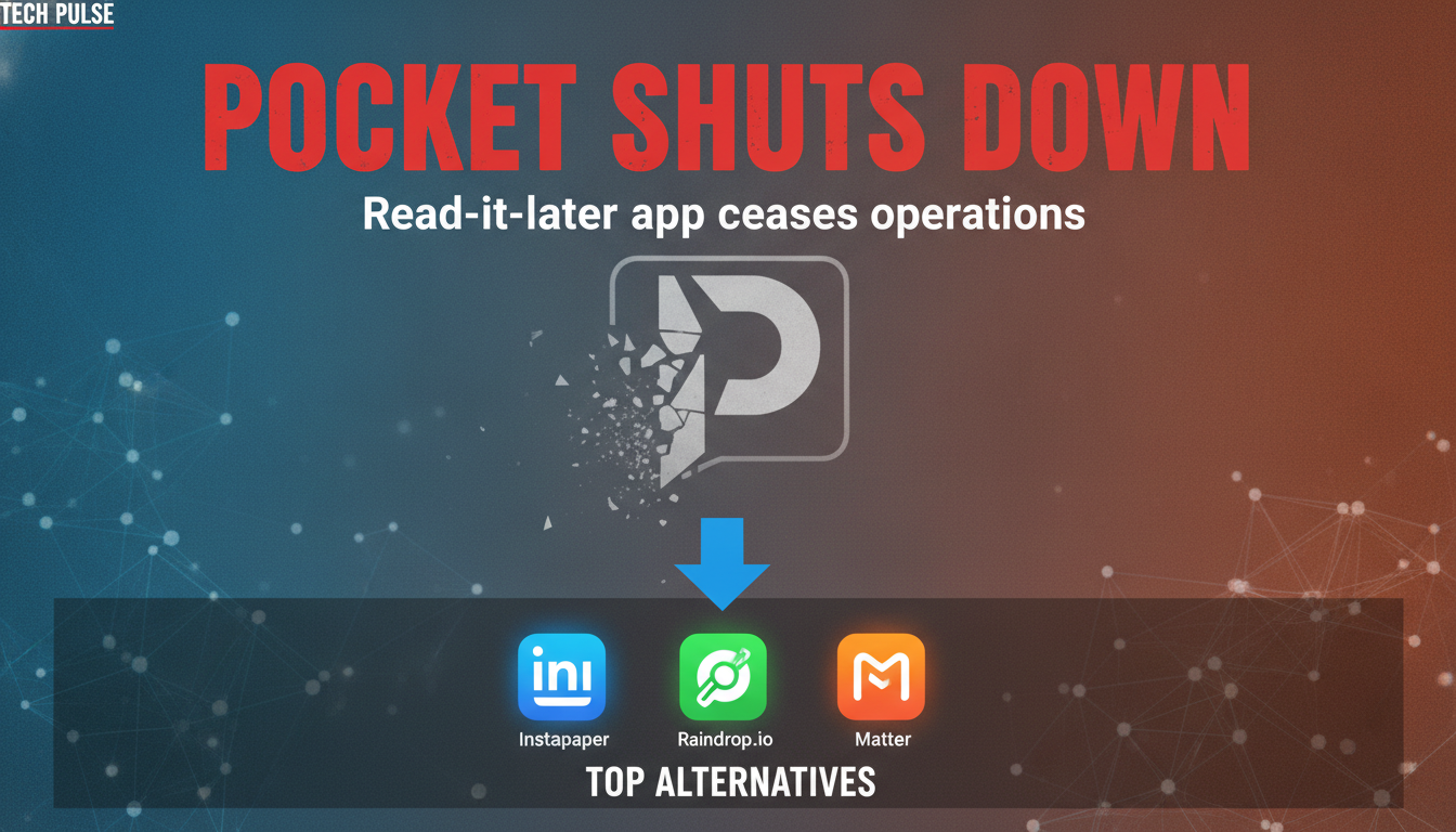 Read-it-later app Pocket shut down down — here are the best alternatives