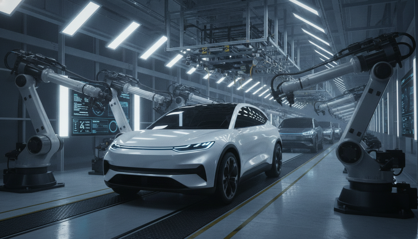 Hyundai'nin İlk Yerli Elektrikli Modeli IONIQ 3 İzmit'te Seri Üretime Girdi
