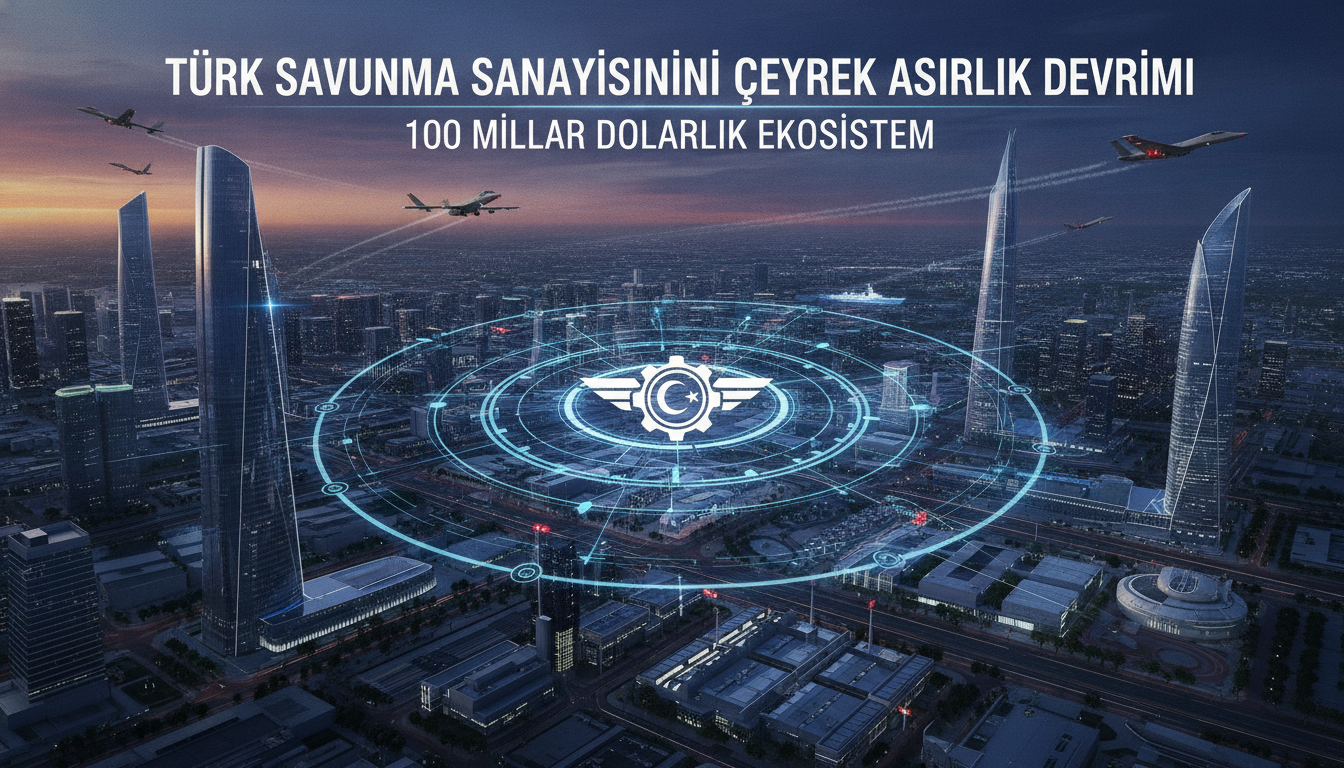 Türk Savunma Sanayisinin Çeyrek Asırlık Devrimi: 100 Milyar Dolarlık Ekosistem