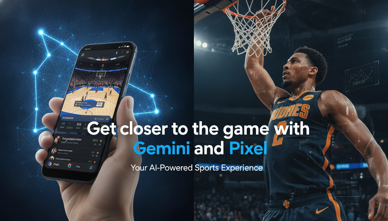 Get closer to the game with Gemini and Pixel