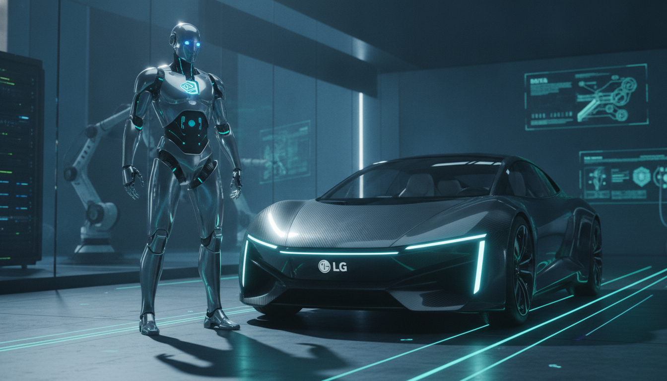 LG ve Nvidia'dan Stratejik Ortaklık: 2027'de İnsansı Robot ve Otonom Araç Sistemleri Geliyor
