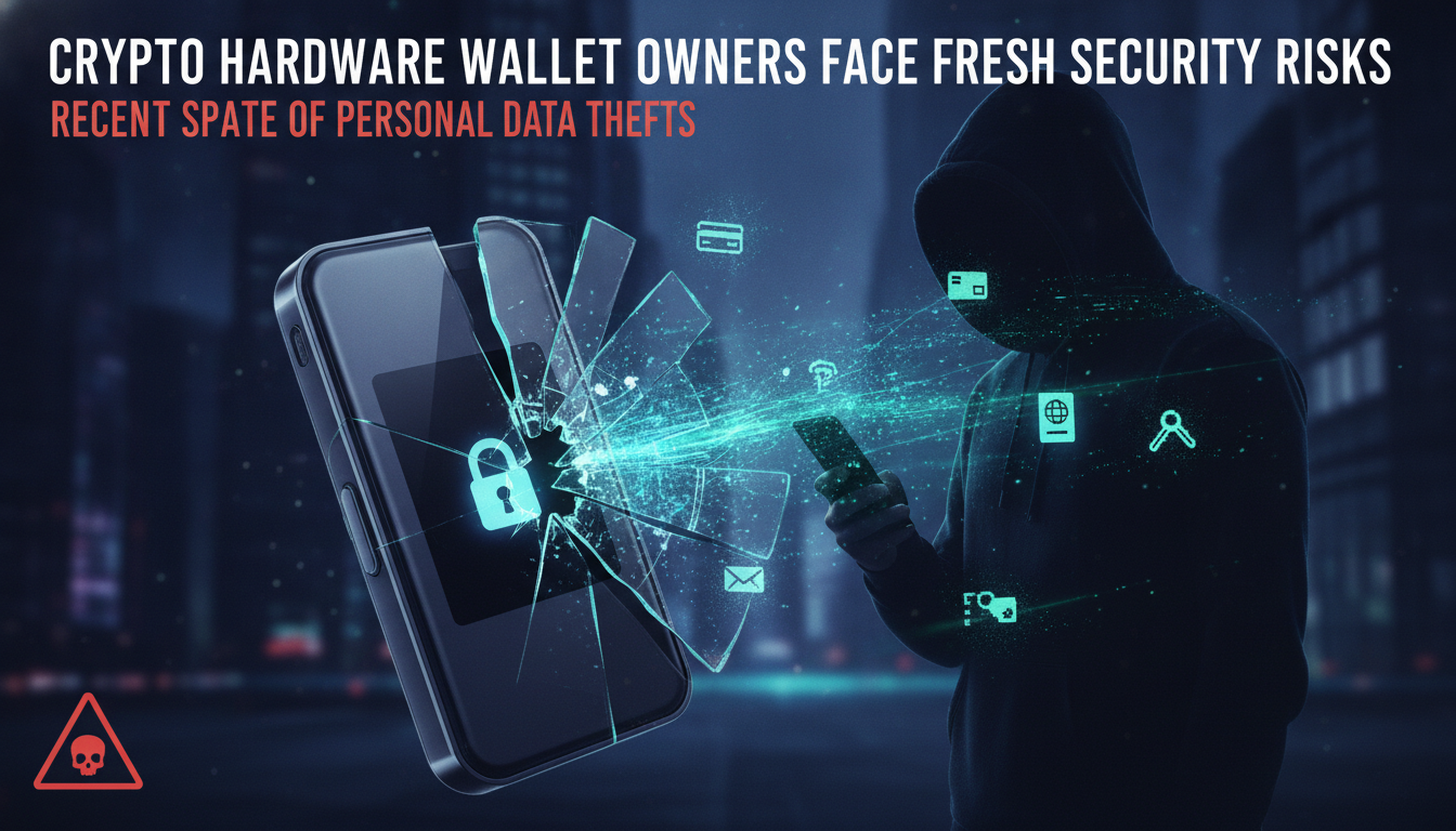 Crypto hardware wallet owners face fresh security risks after recent spate of personal data thefts