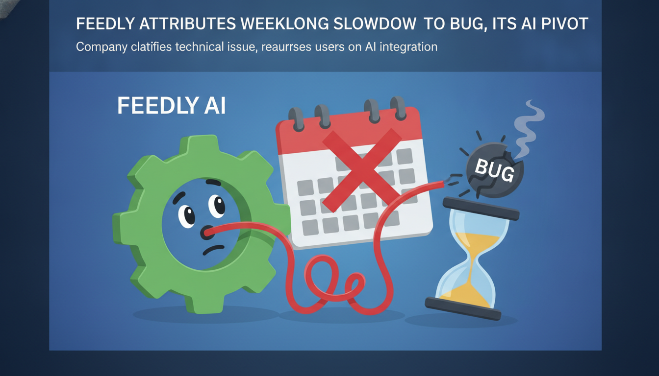 Feedly attributes weeklong slowdown to bug, not its AI pivot