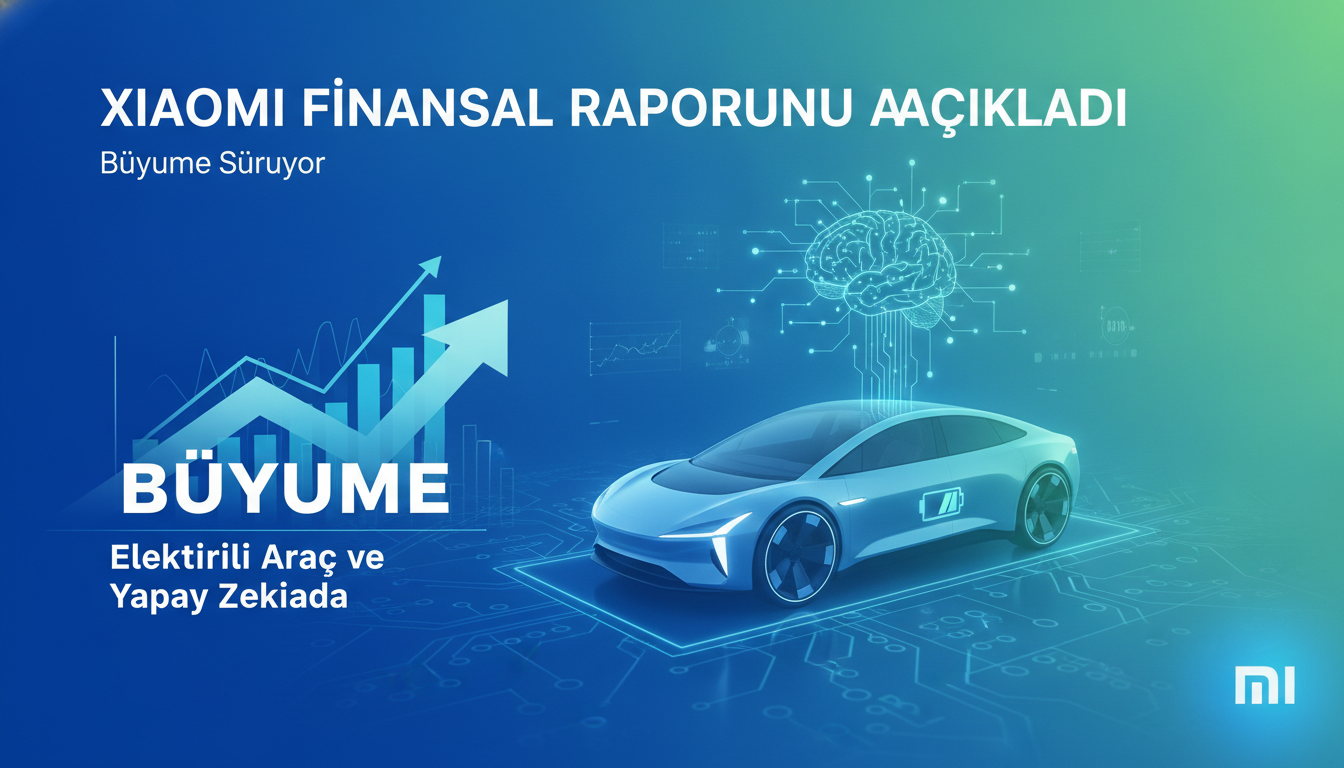 Xiaomi Finansal Raporunu Açıkladı: Elektrikli Araç ve Yapay Zekada Büyüme Sürüyor