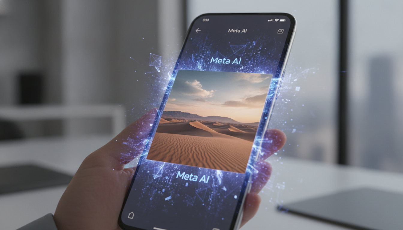 WhatsApp'tan Yeni Yapay Zeka Özelliği: Fotoğraflar Meta AI ile Genişletilecek