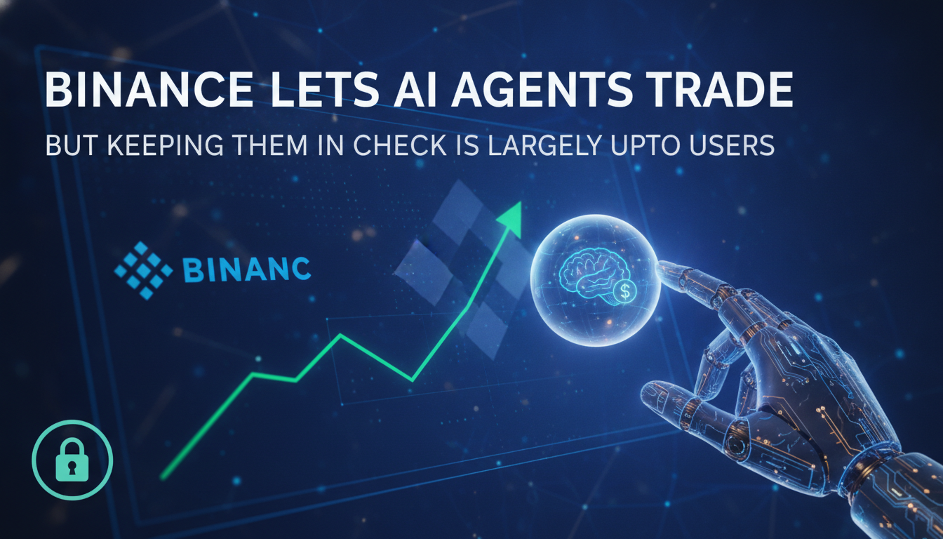 Binance now lets AI agents trade, but keeping them in check is largely up to users