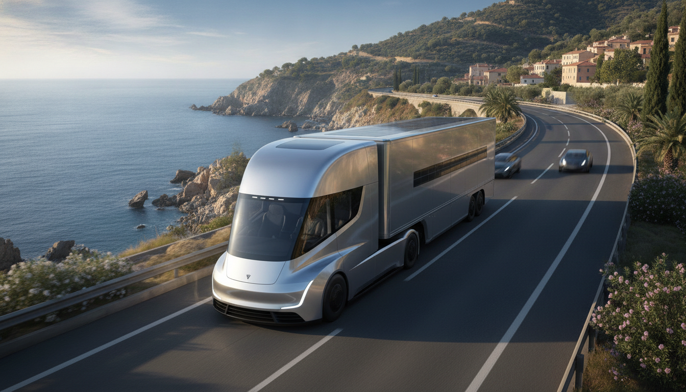 Tesla Semi Avrupa Pazarına Giriyor: Elektrikli Tırın Detayları IAA Fuarında Açıklanacak