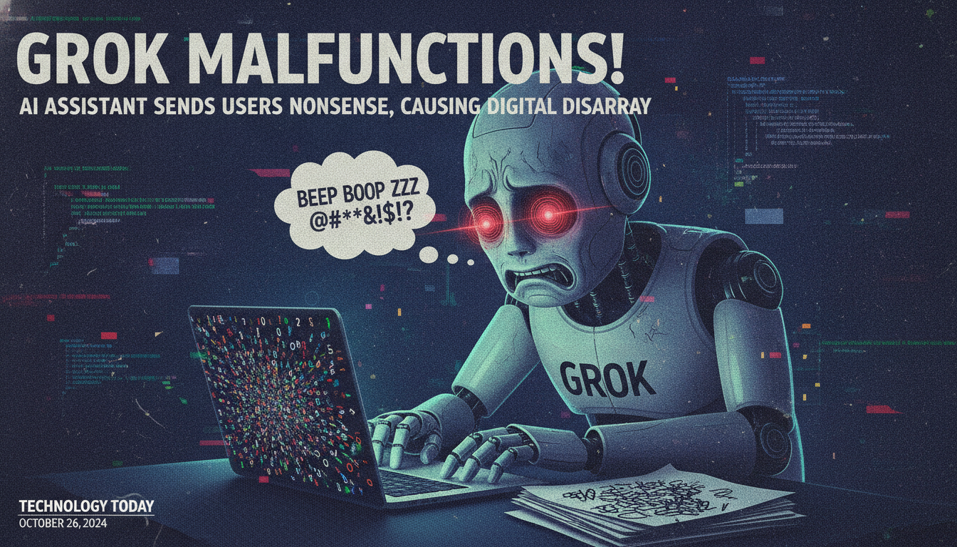 Grok keeps sending gibberish responses to users