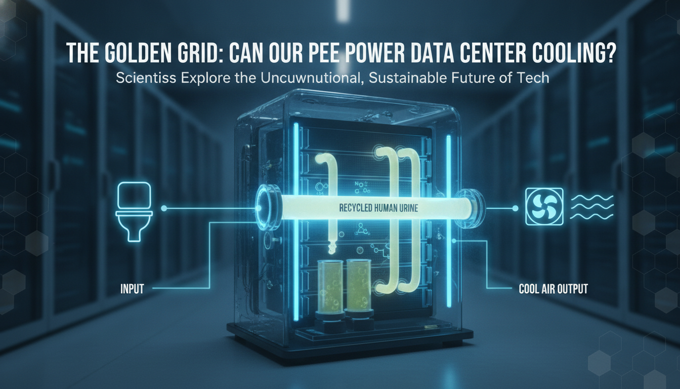 Ok, can we actually cool data centers with our pee?