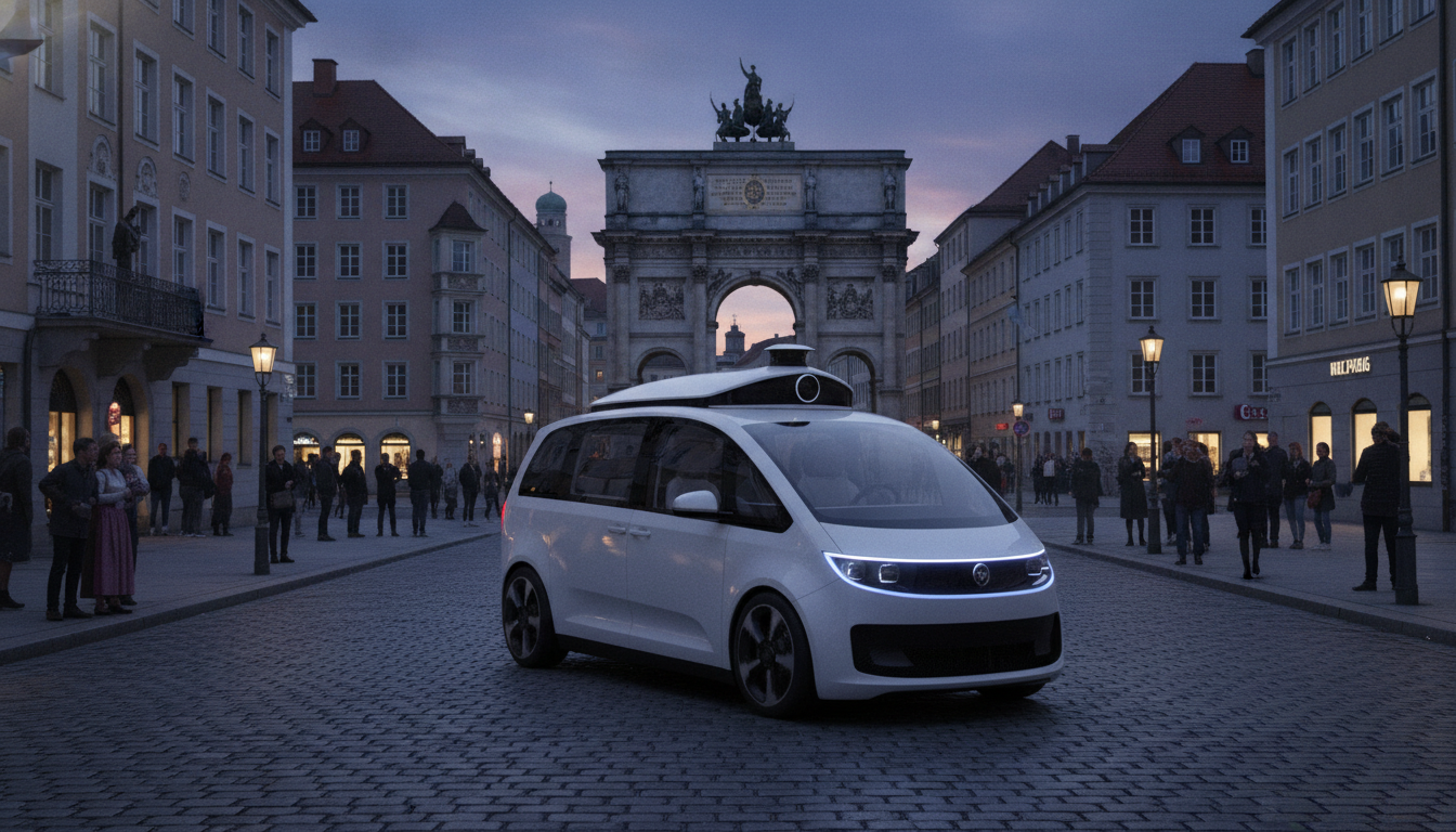 Waymo'nun Sürücüsüz Taksileri Münih Yollarına Çıkıyor