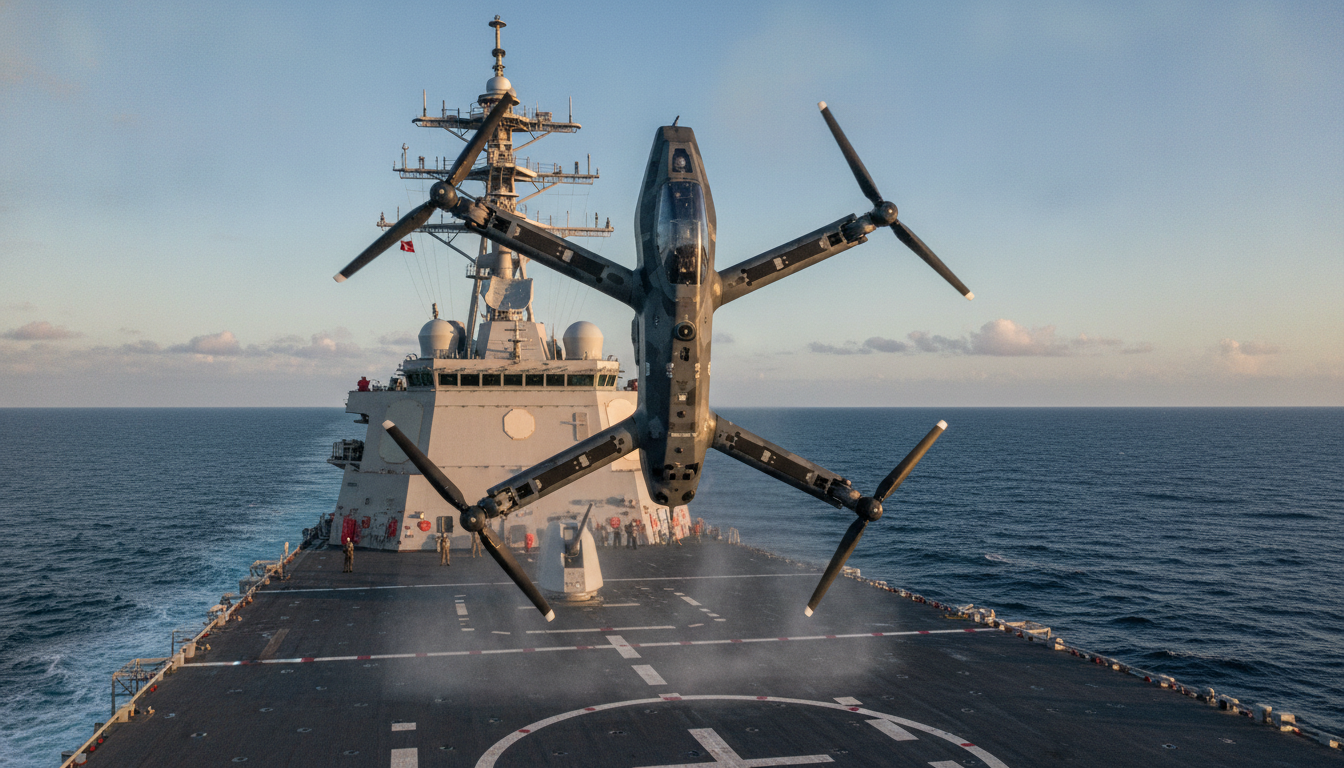 Bayraktar KALKAN DİHA'nın Deniz Testleri TCG Anadolu ve TCG Burgazada'da Tamamlandı