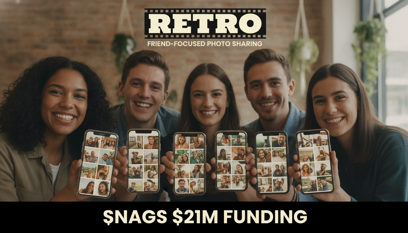 Friend-focused photo sharing app Retro snags $21M