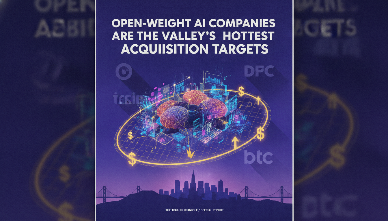 Open-weight AI companies are the Valley’s hottest acquisition targets