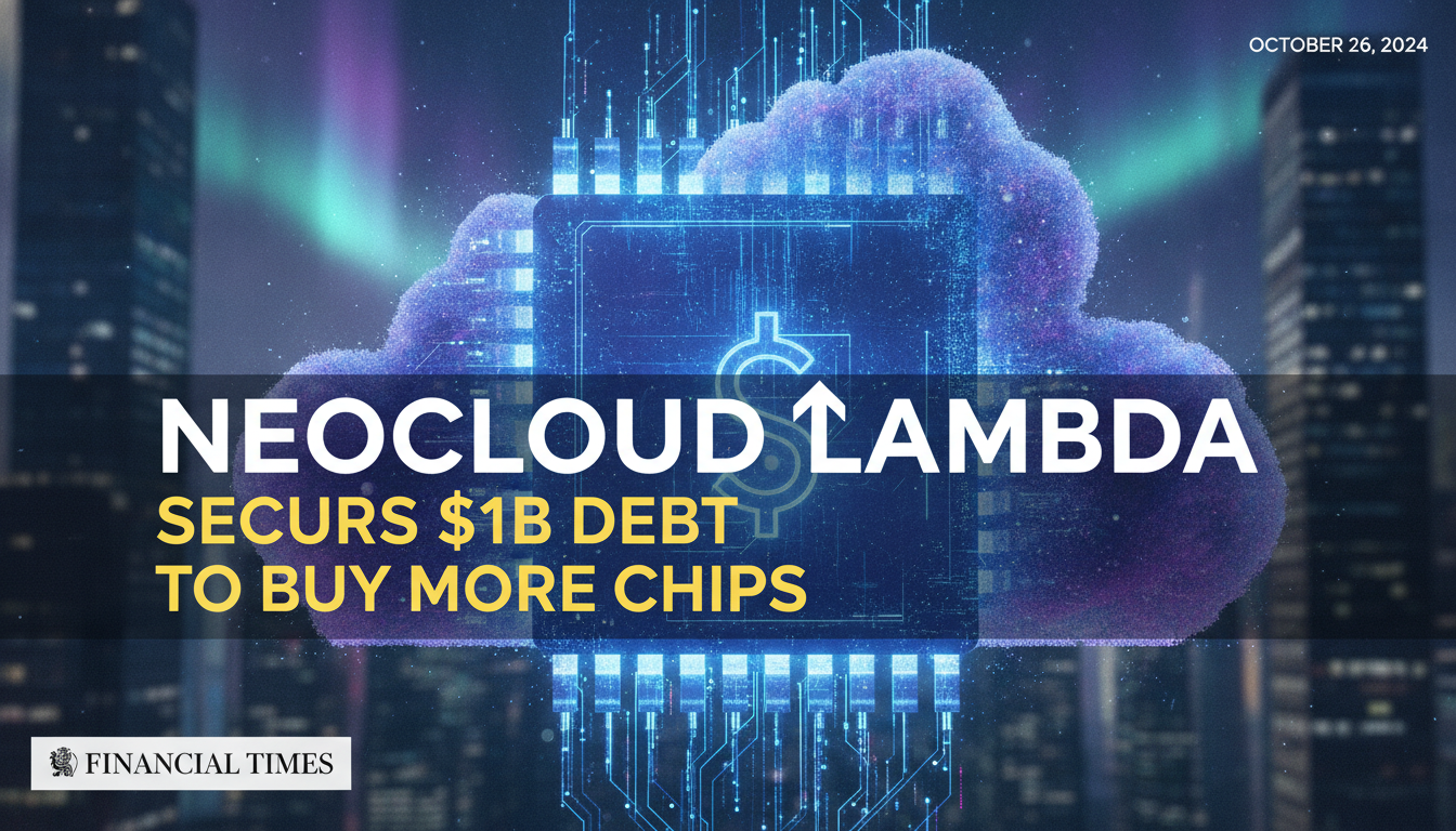 Neocloud Lambda secures $1B in debt to buy more chips