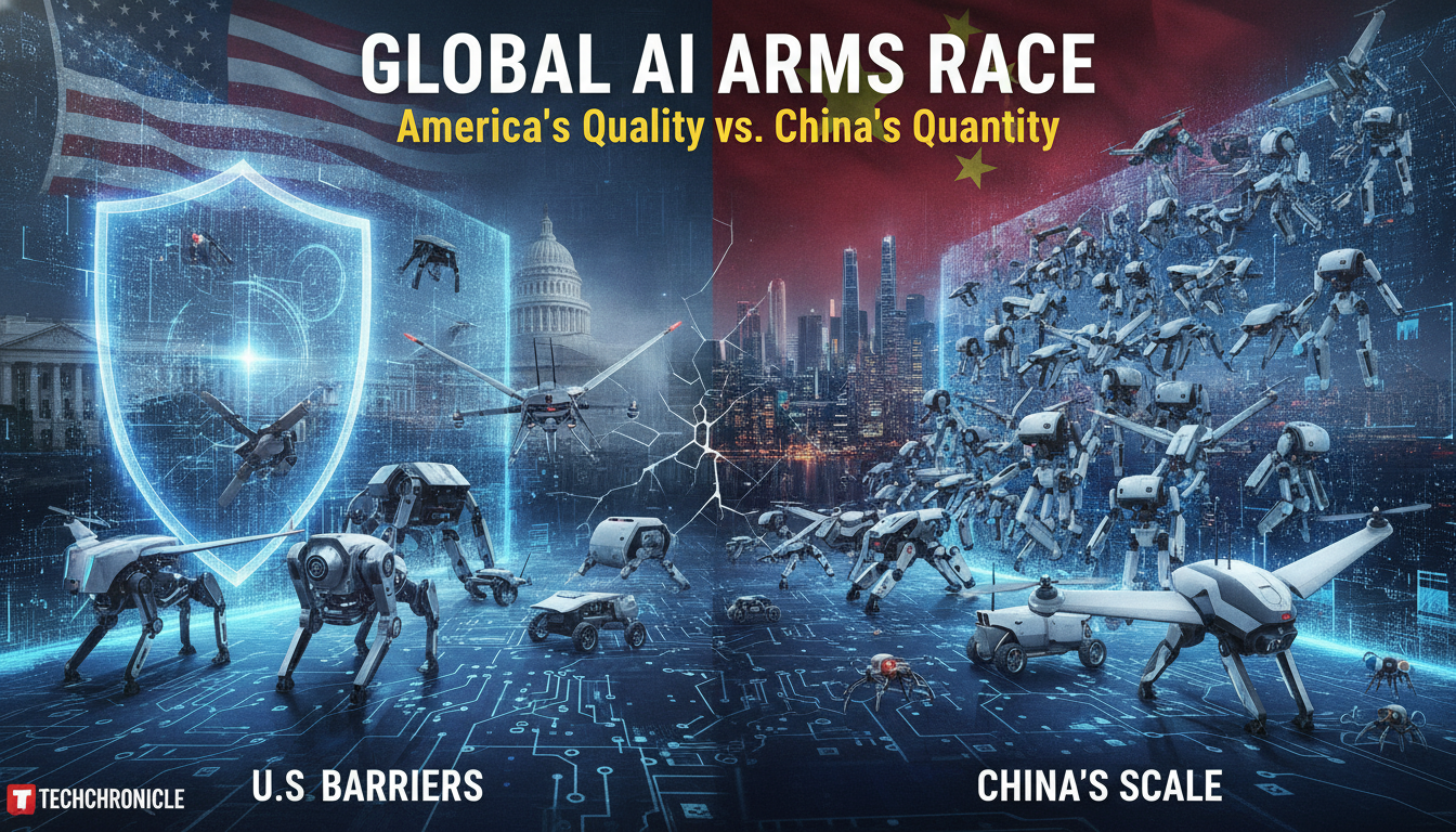 The U.S. is building barriers around drones and robots, but China has scale to get around them