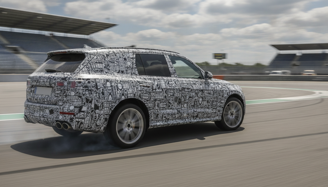 Yeni BMW X7 Nürburgring'de Görüntülendi: V8 Motor Geleneği Sürüyor