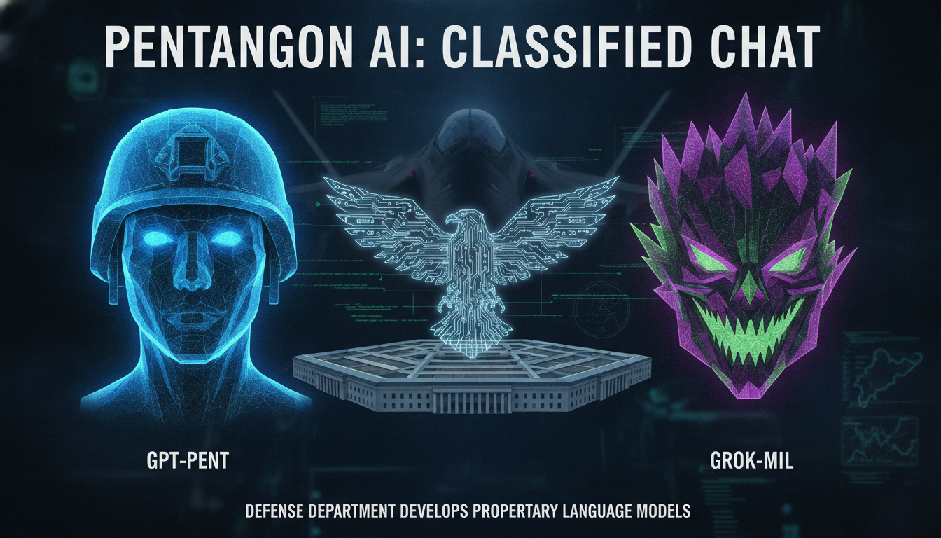 The Pentagon now has its own version of ChatGPT and Grok
