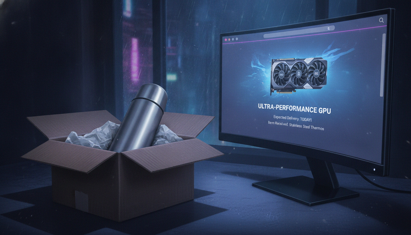 Amazon'da RTX 5080 Dolandırıcılığı: Ekran Kartı Yerine Termos Gönderdiler