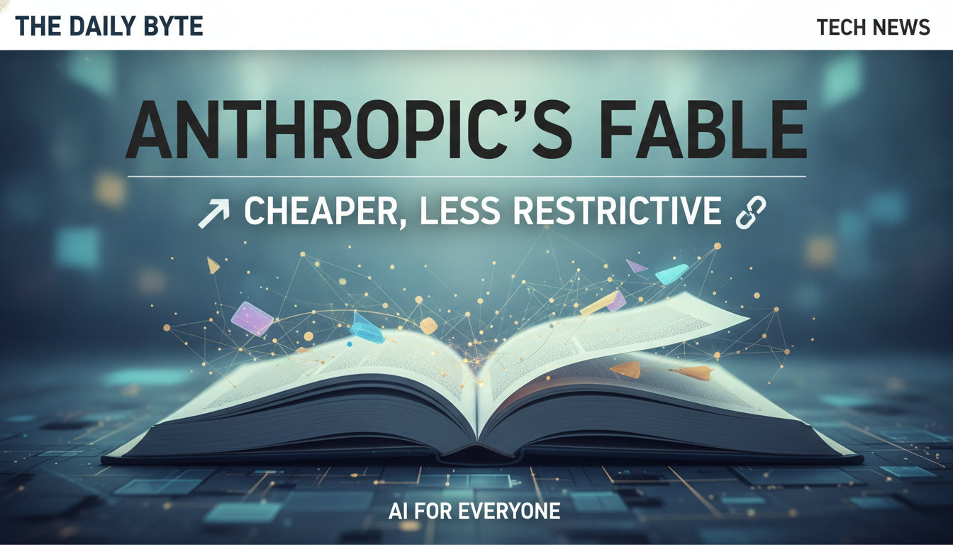Anthropic’s new Fable release is cheaper, less restrictive