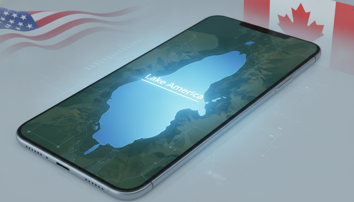 Apple, Trump'ın Kararı Sonrası Ontario Gölü'nün Adını 'Amerika Gölü' Yaptı
