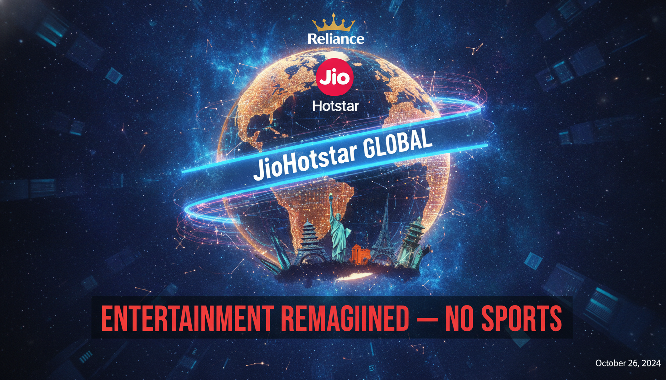 Reliance’s JioHotstar takes its streaming empire global — without sports