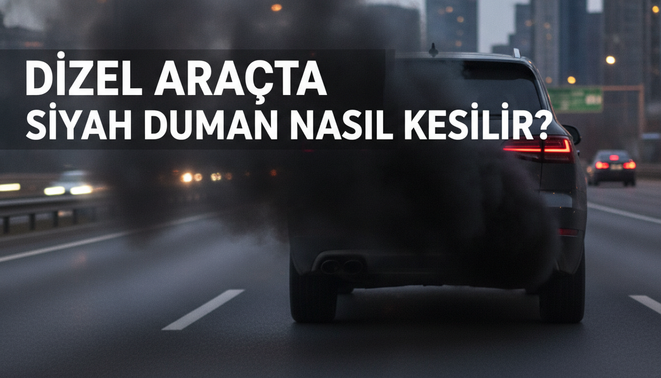 Dizel Araçta Siyah Duman Nasıl Kesilir?