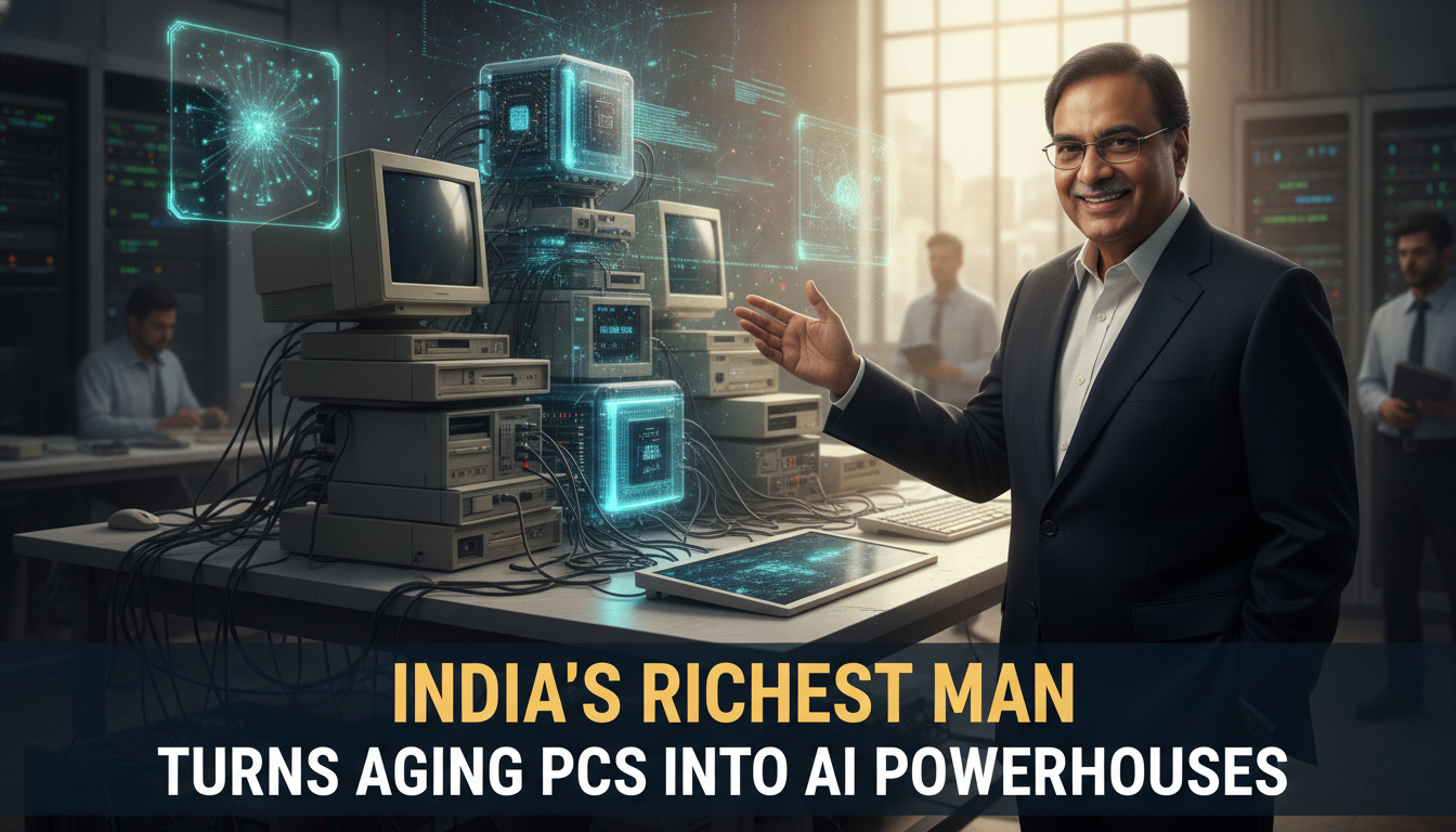 India’s richest man now wants to turn aging computers into AI-ready PCs