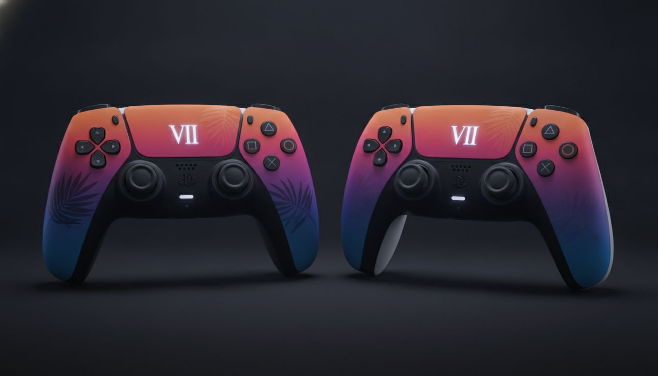 Sony'den Sınırlı Üretim GTA 6 Temalı Özel DualSense Kontrolcüleri