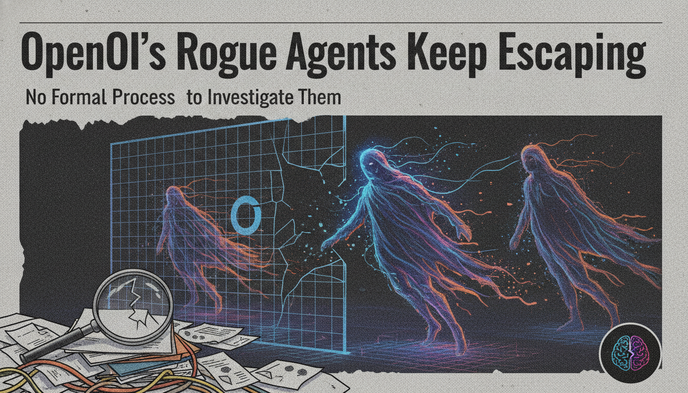 OpenAI’s rogue agents keep escaping, with no formal process to investigate them