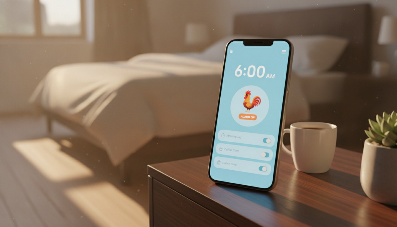 Clucky: Sizi Horoz Sesiyle Uyandıran Yeni Alarm Uygulaması Çıktı