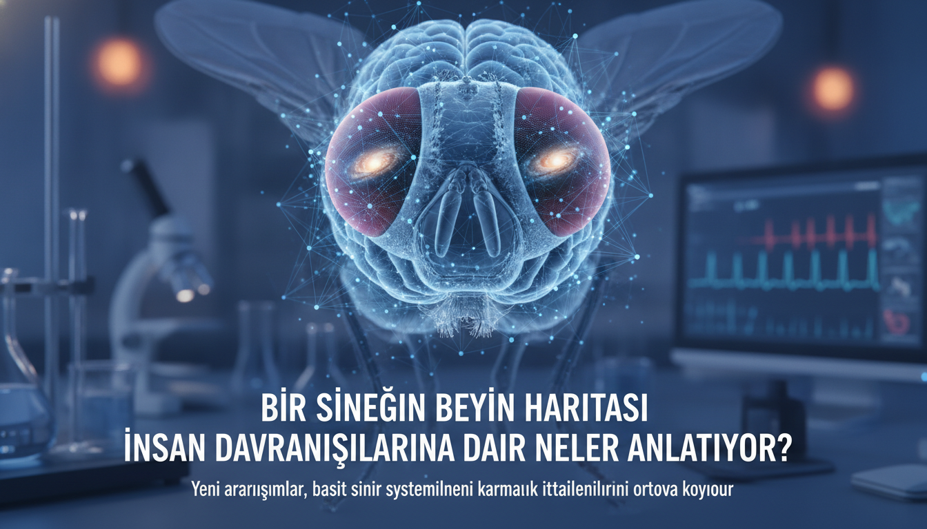 Bir sineğin beyin haritası insan davranışlarına dair neler anlatıyor?